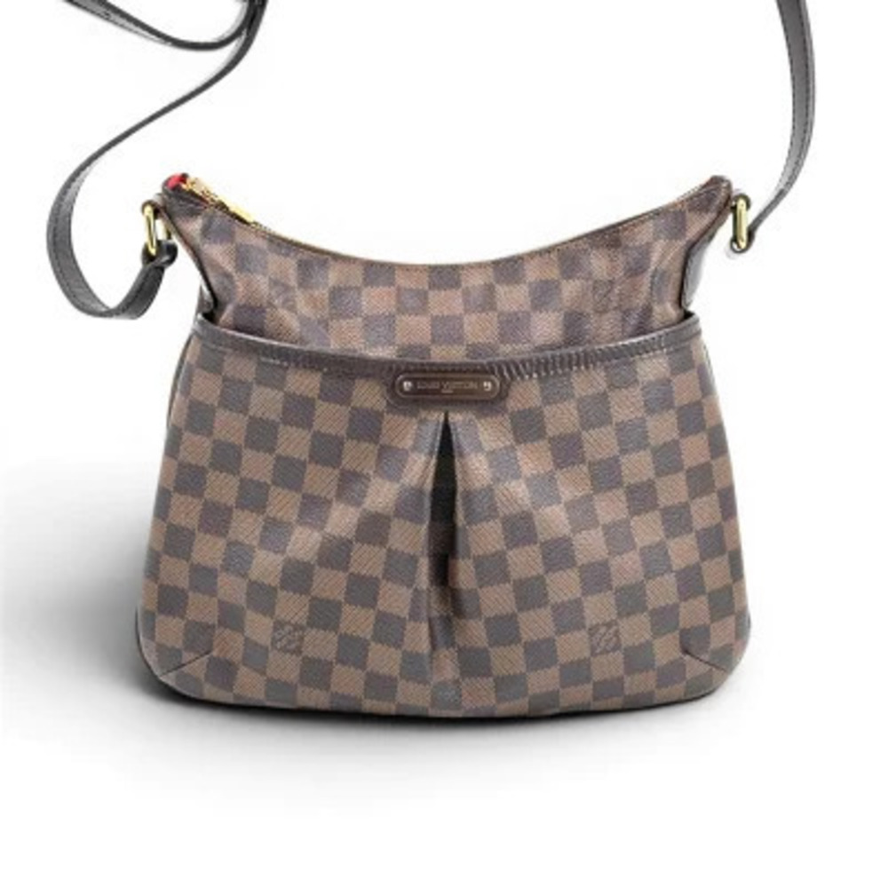 Louis Vuitton Bloomsbury Damier Canvas Shoulder Bag Ebene Brown